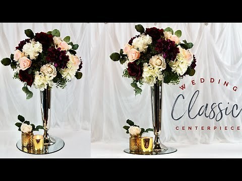 DIY Classic Tall Wedding Centerpieces | BUDGET WEDDINGS| DIY Tutorials