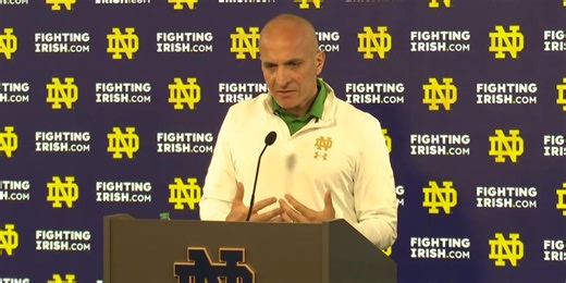 Notre Dame athletic director Pete Bevacqua makes case for team’s inclusion in College Football Playoff