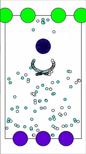 Waves Simulation 11 | #fyp #foryou #satisfying #satisfyingvideo #art