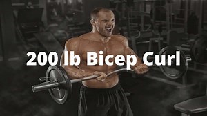 Is Bicep Curling 200 lbs With Dumbbells and Barbells Good?