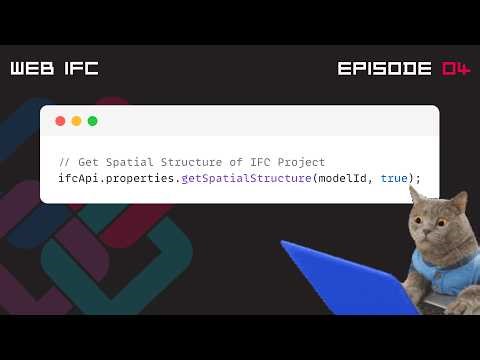 Web-IFC API: IFC Model Tree (Spatial Structure)