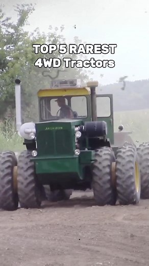 Top 5 Rarest 4WD Tractors #tractorlife #classictractors #tractor | Machinery Enthusiast
