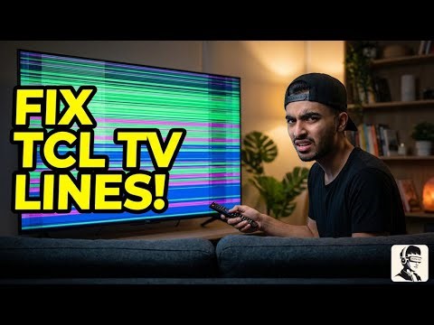 How to Fix TCL TV Horizontal Lines on Screen (Works for All Models)