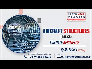 Aircraft Structures | Shear Force & Beam Diagram | GATE Aerospace Engineering Online Lectures