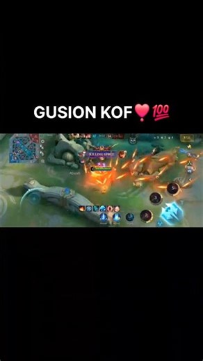 #mobilelegends #shorts GUSION KOF SKIN ❣️💯
