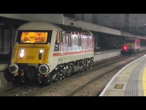 Day Two - 0Z81 returning to Stafford station - 89001 and 90001