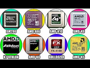 Every AMD CPU Architecture EXPLAINED in Detail