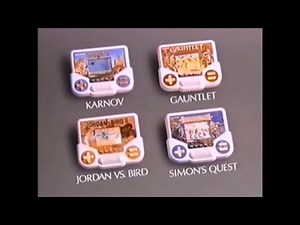 1989 Tiger LCD Video Games Commercial