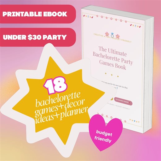 18 Bachelorette Party Games Bundle, Bridal Shower Activities, Hen Party Printables (digital Download) - Etsy