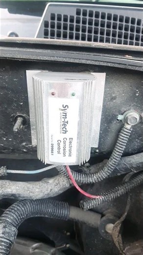 Does electronic rust protection corrosion control really work? see yourself #shorts