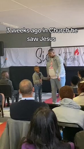 Man Sees Jesus: Inspiring Church Experience