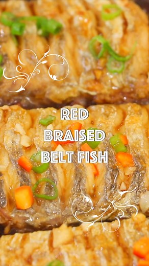 AMAZING Red Braised Belt Fish! 🤩 📝 Full Video Printable Recipe: https://cicili.tv/red-braised-belt-fish-recipe/ Serving: 2 to 4 Prep time: 20 minutes Cook time: 10 minutes For the belt fish: 2 pounds belt fish, or other types of fish 6 slices ginger 2 tablespoons scallions 2 tablespoons white rice wine 1/8 teaspoon salt 1/8 teaspoon white pepper 1 tablespoon cornstarch For the sauce: 1 cup chicken stock, or water 1 tablespoon soy sauce 1/2 tablespoon dark soy sauce 1 tablespoon oyster sauce 1/