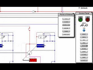 Interactive Animated Hydraulic Schematic No. 1