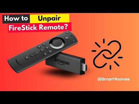 How To Unpair Fire Stick Remote?