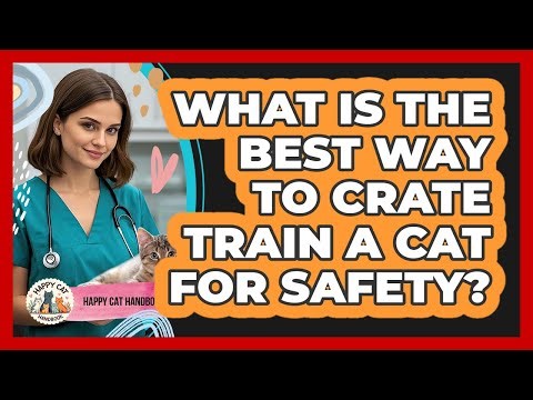 What Is The Best Way To Crate Train A Cat For Safety? - Happy Cat Handbook