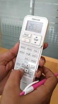 How to Check and Reset Toshiba AC Alarm Codes
