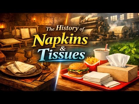 The Untold History of Napkins & Tissues | From Ancient Cloth to Modern Hygiene