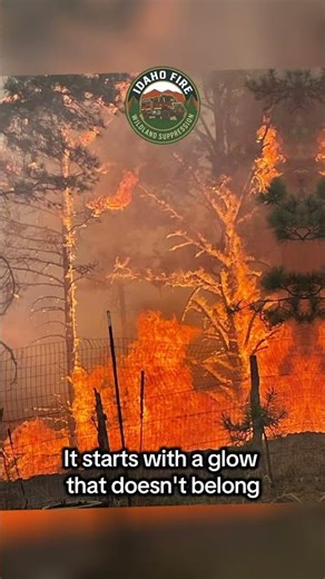 Inside the Fire, A Storm of Embers. The Intense Reality of Wildland Firefighting