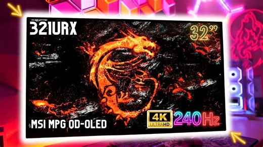 【好价 评测】微星 MPG 321URX QD-OLED 评测：终极 4K 32 英寸 240Hz 游戏显示器？| 作者：FIRE WOLF TECH