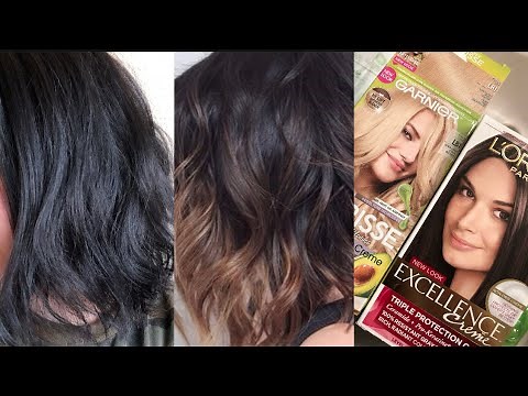 How to lighten black box dyed hair NO BLEACH