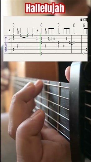 Leonard Cohen - Hallelujah Fingerstyle Guitar Cover #fingerstyle #guitarsolo #guitarcover