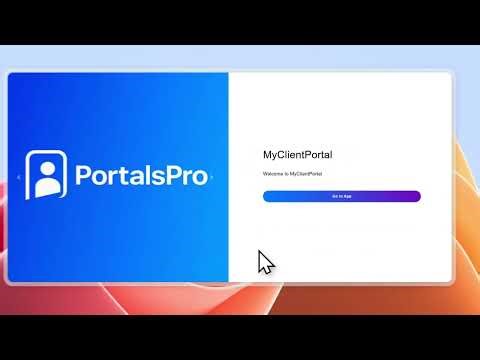 PortalsPro Walkthrough: Getting Started with Your Custom Client Portal