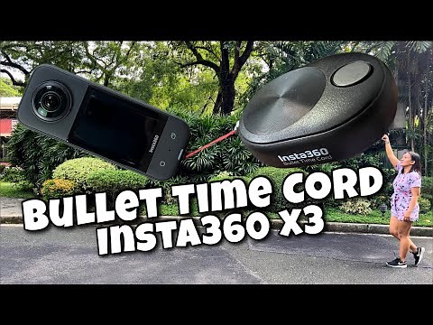 BULLET TIME CORD USING INSTA360 X3