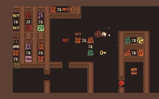 BABA IS YOU:彩蛋-无限循环 不用word的完成方法