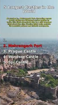 5 Largest Castles in the World 🏰