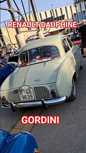 ✅️Renault Dauphine Gordini 1966 por FASA. Enfoque deportivo y motor potenciado.