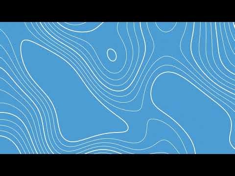 Carolina Blue Topographic Flow 🩵⚪ | 10- Hour Ambient 4K OLED Loop for Screensaver