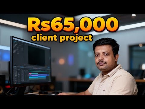 POV: How I Earn RS65000 By Editing 1 Minute Long Video