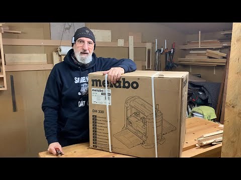 Metabo Dickenhobel DH330 - Unboxing und Test