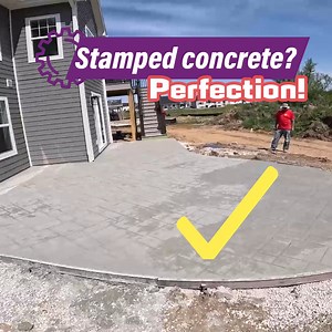 How To Make The Perfect Stamped Concrete! | Victory Outdoor Services