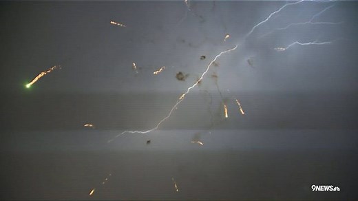 214K views · 3.7K reactions | HOW COOL! The fireworks show in Glendale was one-upped by some well-placed lightning tonight. | 9NEWS (KUSA) | Facebook