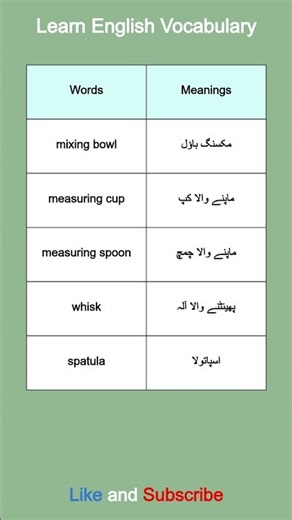 Learn English Vocabulary Part 492