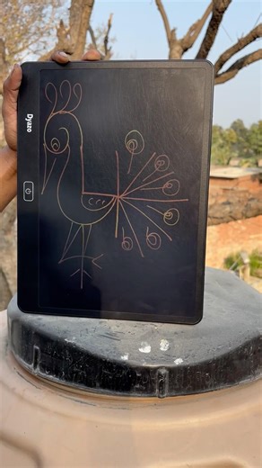 Amazing 🤩 Peacock Art Using 4 Number | #art #shorts #drawing