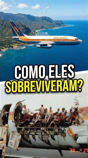 O Avião Que Perdeu o Teto em Pleno Voo! ✈️😱
