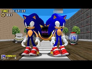 Sonic Robo Blast 2: Playable SA2 Sonic Model