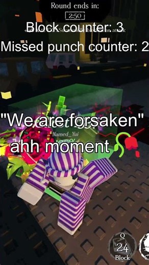 Average Forsaken moment 🙏