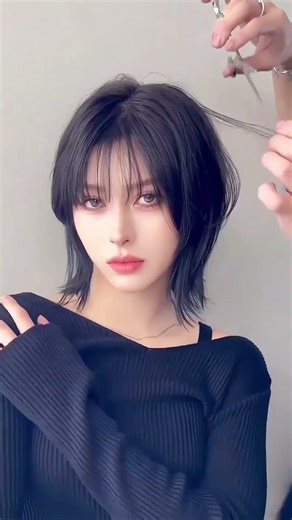 High-Tech Wolf Tail Mullet: Modern Hairstyle Transformation