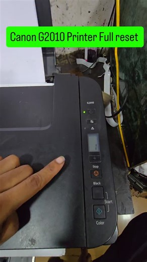 Canon G3010 G2010 Printer Full reset #printerreset #canonprinterreset | Sunny Nirmal