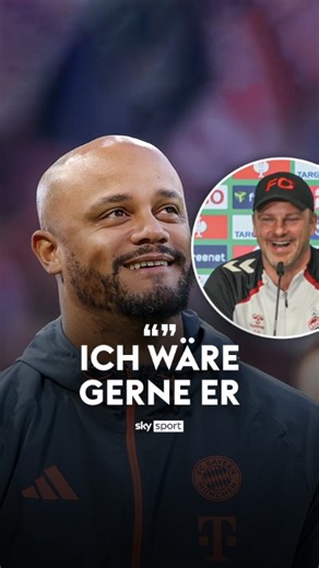 265K views · 3.1K reactions | Kwasniok wäre mal gerne Kompany!  Der Effzeh-Trainer mit einer großen Lobeshymne auf Vincent Kompany vor dem DFB-Pokalduell gegen den FC Bayern.  ↪️ Köln gegen FC Bayern am Mittwoch ab 20:30 Uhr live auf Sky!  #SkyPokal #DFBPokal #Pokal #KOEFCB #Kwasniok #Kompany #FCBayern #FCB | Sky Sport DE | Facebook