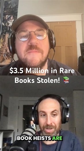 $3.5 Million in Rare Books Stolen! 📚 #BookLover #Bookworm #Reading