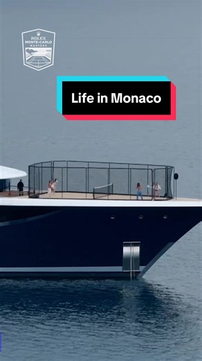 Always bring the racket on board ⚓️ 🎾 #monaco #montecarlo #rolexmontecarlomasters