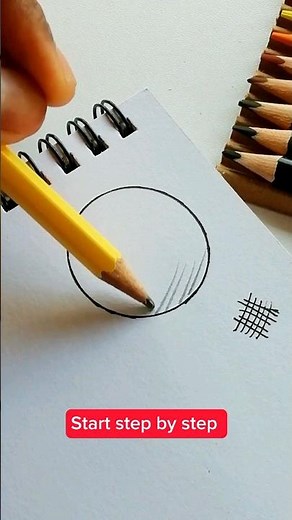 How To Draw Cross Hatching! Drawing tutorial #shorts #art