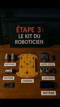 Construis ton propre robot comme un ingénieur – en 4 étapes #Électronique #roboticrobots #robotbuild