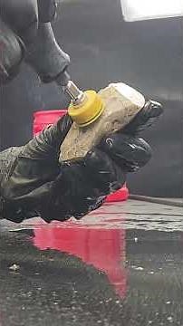 I Polished a Fossil Rock With a Dremel!
