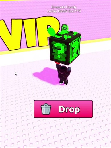 I picked up and opened a very rare Lucky Block