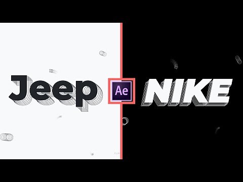 Smooth Text & Logo Animation in After Effects - After Effects Tutorial - Simple Text Animation